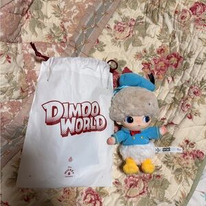 Dimoo World Donald Disney Plush Toy with Bag